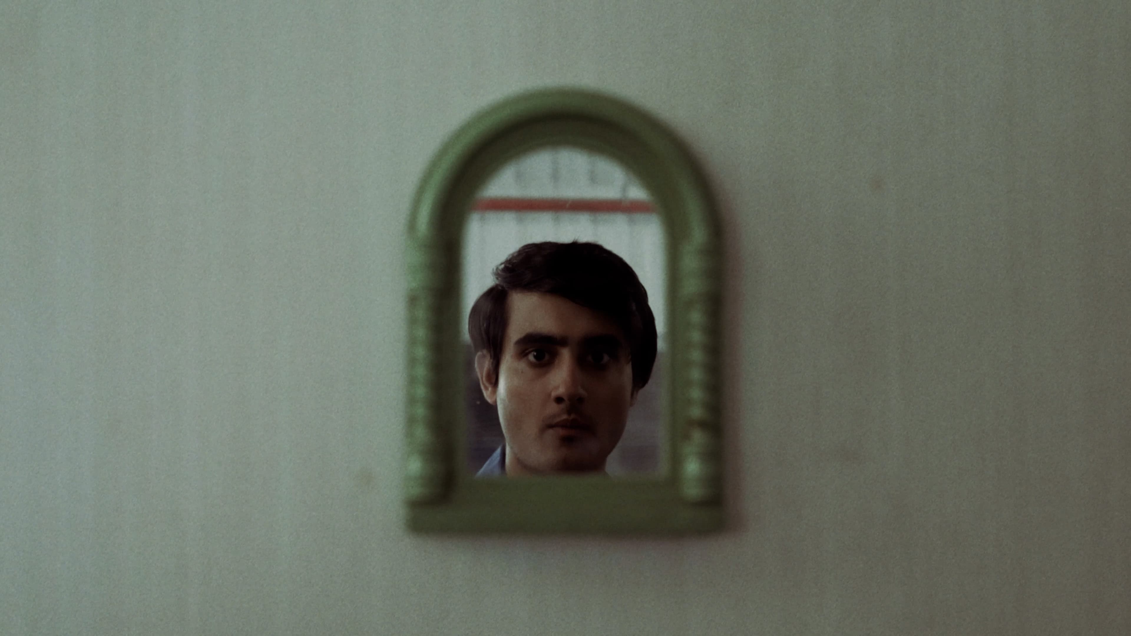 Emotional scene from film