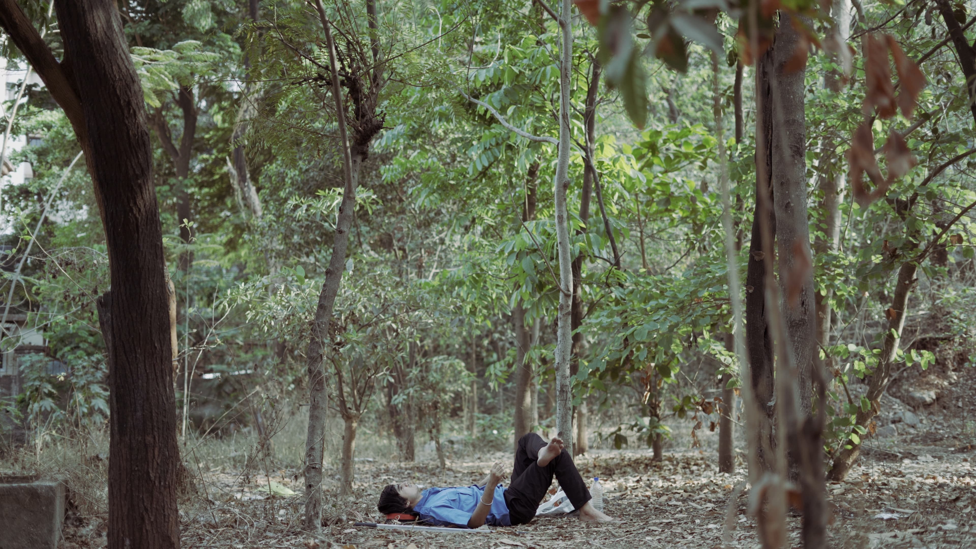 Emotional scene from film